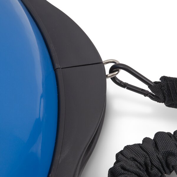 Amila Balance Ball με Ξύλινη Βάση Μπλε 63cm 48192