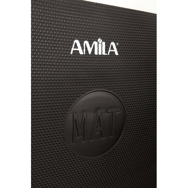 Amila Στρώμα Γυμναστικής eva 15mm 100cm Μαύρο Κωδ. 81749