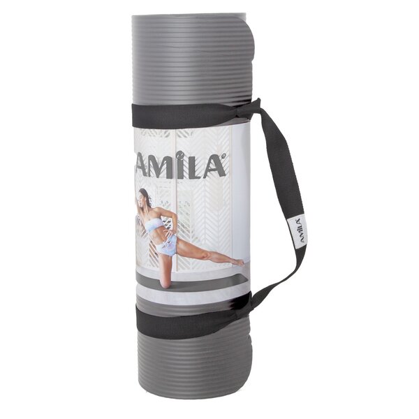 Στρώμα Γυμναστικής nbr 15mm 90kg 183cm Γκρι 95911