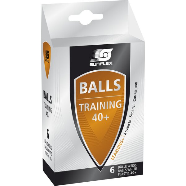 Μπαλάκια Ping Pong Sunflex Training pvc 6 Τεμάχια 97250