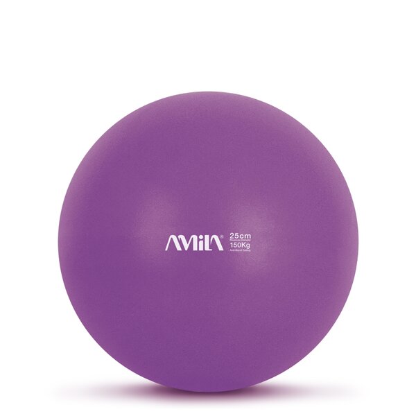 Μπάλα Γυμναστικής Amila Pilates Ball 25cm μωβ Bulk 48431