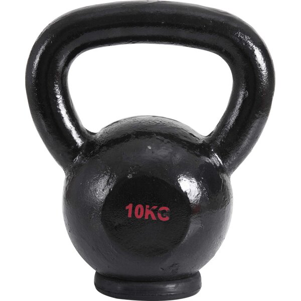 Amila Kettlebell Cast Iron Rubber Base 10kg 44522