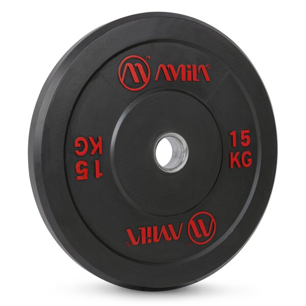 Δίσκος Amila Black r Bumper Slim 50mm 15kg 84833