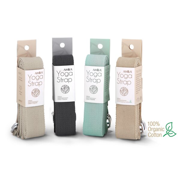 Ζώνη για Power Yoga Amila Natural 96833