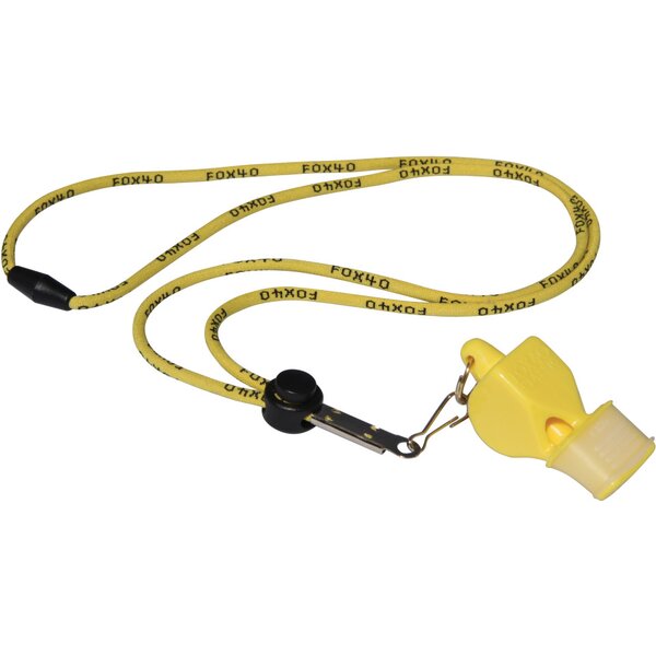 Σφυρίχτρα Fox40 Classic cmg Official Κίτρινη με Κορδόνι 96030208