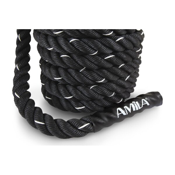Σχοινί Προπόνησης Crossfit AMILA Battle Rope NS 15m 95114