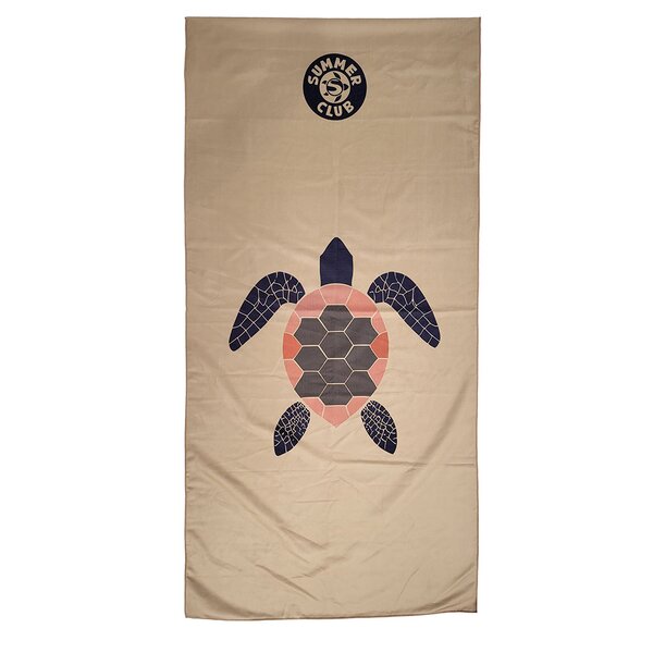 Πετσετα Παραλιας Turtle 180x90 cm 460gr T.blue 0099 18420