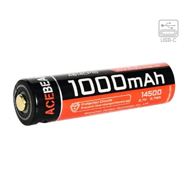 ΜΠΑΤΑΡΙΑ IMR14700NP-1000MHA USBC PORT ACEBEAM