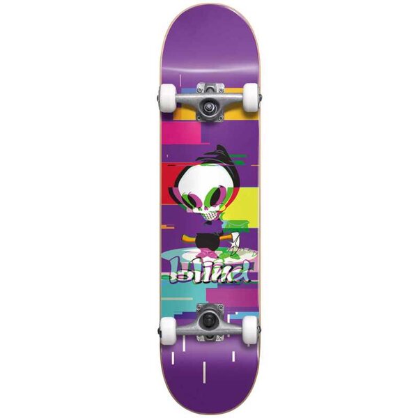 Blind Reaper Glitch fp Complete Skateboard 7.75'' - μωβ