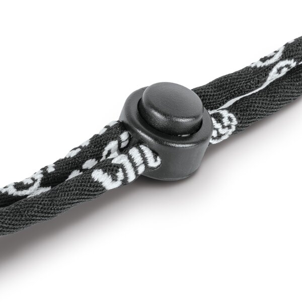 Κορδόνι Ασφαλείας Σφυρίχτρας Whistle Lanyard - Μαύρο 44066