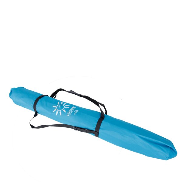 Ομπρέλα Παραλίας Αλουμινίου 2,4m pe 180gsm upf 50+ Γαλάζιο 12001
