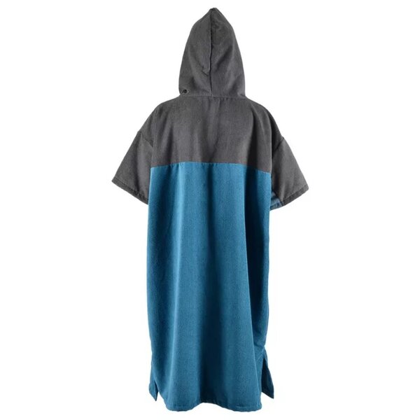 Poncho μπλέ σκούρο/γκρί quick dry - Aropec