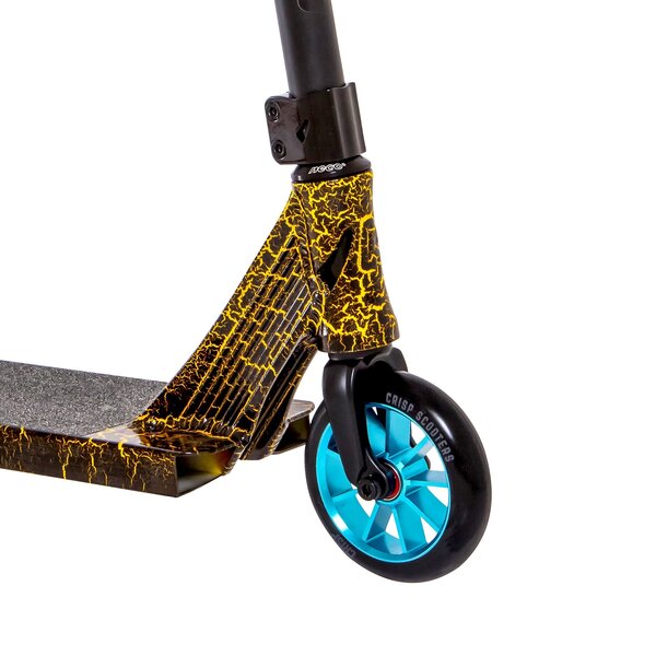 Crisp Ultima Πατίνι - t Gold & Blue Cracking/black