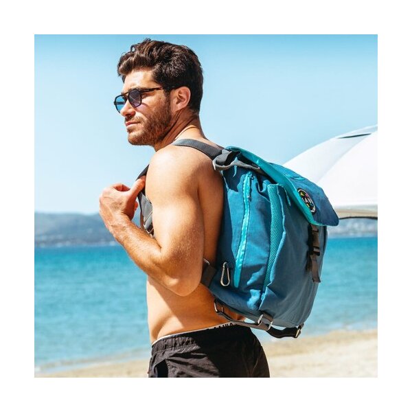 Σακίδιο Παραλίας 25lt Ecosystem™ Polyester Μπλε Maui&sons
