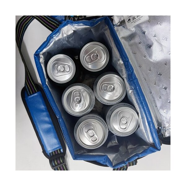 Ισοθερμική Τσάντα Ώμου 5lt Tarpaulin Μπλε Maui&sons