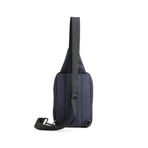 Τσάντα Ώμου Ανδρική 2lt Microfiber Polyester Μπλε Nautica