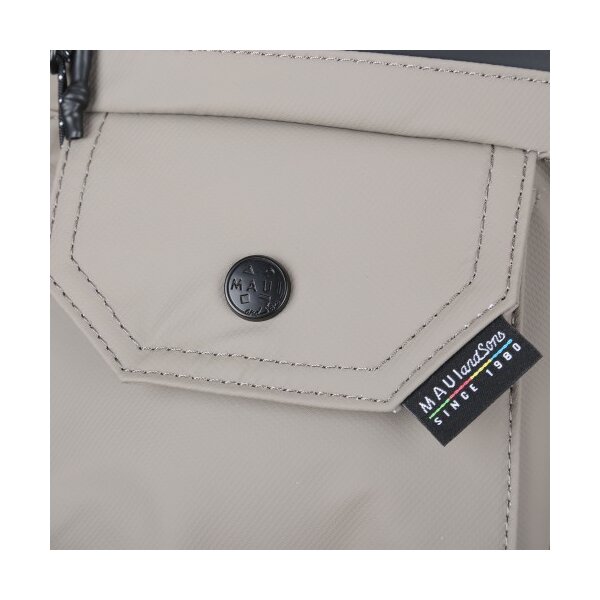 Τσάντα Χειρός 1lt Polyester Γκρι Maui&sons