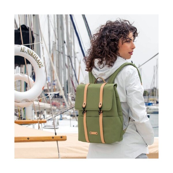 Backpack 10lt Polyester Λαδί Nautica