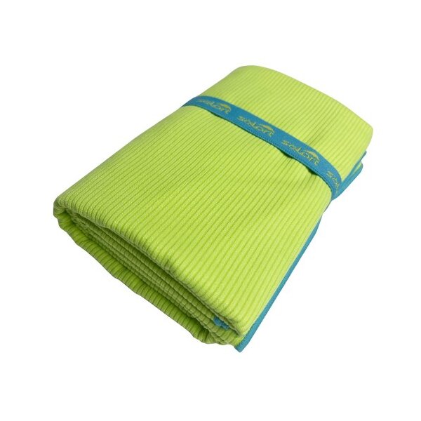 Πετσέτα Θαλάσσης Microfiber 110x175cm Κοτλέ Πράσινη/τιρκουάζ Solart