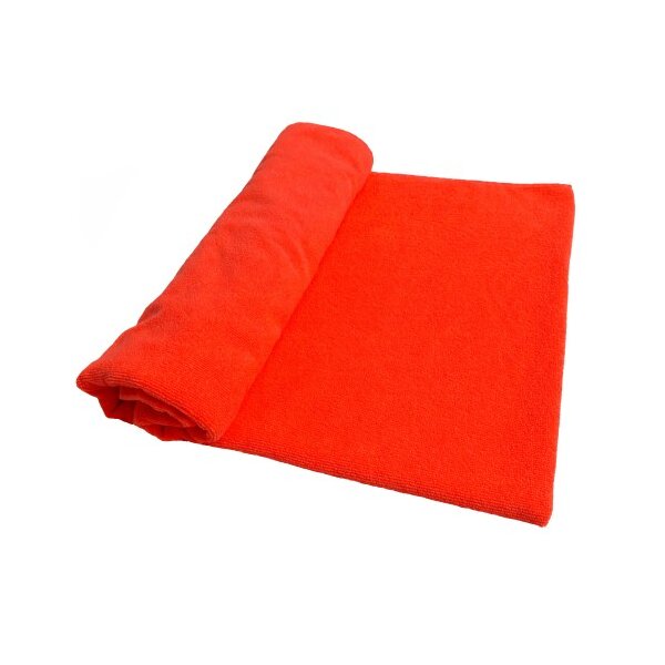Πετσέτα Θαλάσσης Microfiber 100x180cm Orange Solart