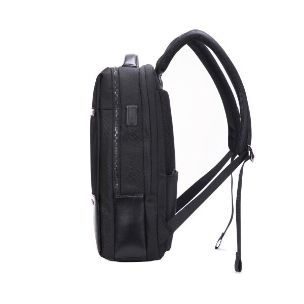Backpack 14lt Microfiber Polyester Μαύρο guy Laroche